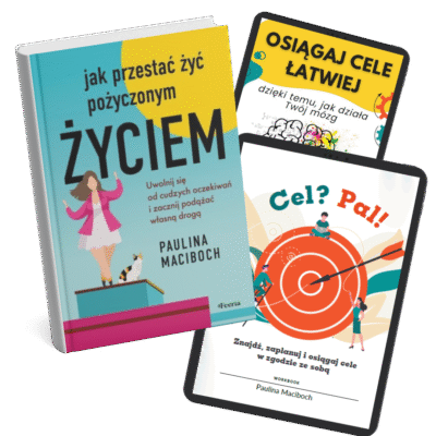pakiet książka jak przestać żyć pożyczonym życiem workbook cel pal znajdź zaplanuj i osiągaj cele w zgodzie ze sobą